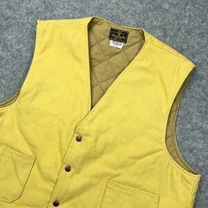 Deerskin Yellow Men's Vest